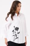 Блузка женская 107840 (Белый)