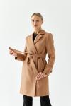 Пальто женское демисезонное 25570 кэмел