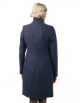 Белла демисезонное пальто ( синий )