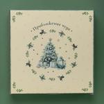 Блюдо для запекания новогоднее Доляна «Приближение чуда», 28.8?25?4.3 см, белое