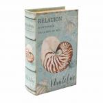 "Gamma" BBK-01 шкатулка-книга 17 х 11 х 5 см №117 "Наутилус"