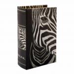 "Gamma" BBK-01 шкатулка-книга 17 х 11 х 5 см №118 "Зебра"