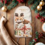 Варежка-прихватка новогодняя «Этель. Замурчательных подарков» 15?28 см, саржа, 100% хл, ватин 250 г/м?