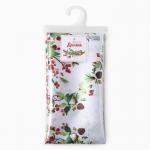 Дорожка Доляна «Хвойный узор» 40?145 см, 100% п/э, 140 г/м?