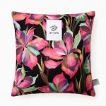 Подушка декоративная «Этель. Ирисы», 40?40 см, велюр