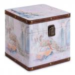 "Gamma" DBK-09 шкатулка декоративная "сундучок" 18 х 18 х 18 см №012 "Парижские улочки"
