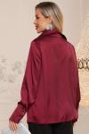 Блуза Шелковая сказка (рубин) Б14382-34М