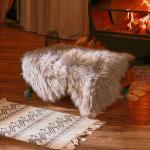 Коврик SL Home Cotton, 60?90 см, чёрный, молочный, хлопок 50%