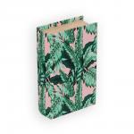 "Gamma" BBK-01 шкатулка-книга 17 х 11 х 5 см №081 "Монстера"