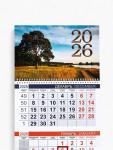 Календарь квартальный 2026 «Дерево»