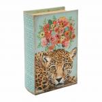 "Gamma" BBK-01 шкатулка-книга 17 х 11 х 5 см №127 "Леопард"