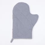 Варежка-прихватка новогодняя «Этель. Звери в городе» 20?28 см, 100% хлопок, ватин 250 г/м?