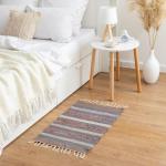 Ковер «Этель. СТРАЙП», вид 1, размер 50?80 см (± 3 см), хлопок, МИКС