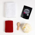 Набор подарочный «Этель. Твой набор», 5 предметов, полотенце 50?90 см, 30?60 см, мочалка, расчёска