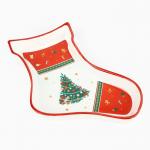 Блюдо керамическое «Новогодняя ёлка», 20?15.5?3 см, ручная работа