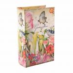 "Gamma" BBK-01 шкатулка-книга 17 х 11 х 5 см №133 "Садовые цветы"