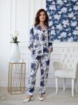 Пижама жен: куртка, брюки