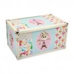 "Gamma" DBK-03 шкатулка декоративная "сундучок" 35 х 21 х 19 см №015 "Париж"