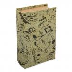 "Gamma" BBK-01 шкатулка-книга 17 х 11 х 5 см №104 "Ноты"