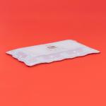 Блюдо Доляна «Новогодняя ель», 25?15 см, стекло, красное