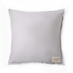Подушка Этель, 45?45+1 см, светло-серая, 100% хлопок