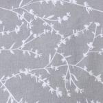 Комплект постельного белья LoveLife 1.5 сп «Ветви» цв.серый, 147?210.150?215.70?70 -1 шт.,100% хлопок, бязь 120 г/м?