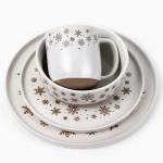 Блюдо новогоднее «Снежная сказка», d=27.3 см, ручная работа