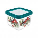 Банка для сыпучих продуктов 0,4л "Снегири"