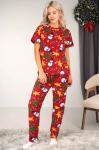 Женская новогодняя пижама Happyfox