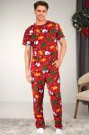 Мужская новогодняя пижама Happyfox