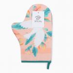 Варежка-прихватка «Этель. Птичка», 20?28 см, саржа, 100% хлопок, ватин 250 г/м?