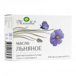 БАД Масло льняное Мирролла, 100капс