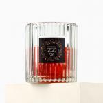 Ароматическая свеча новогодняя в стакане «Волшебных моментов», жасмин, 7.5?8.6 см