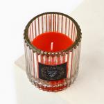 Ароматическая свеча новогодняя в стакане «Волшебных моментов», жасмин, 7.5?8.6 см