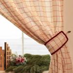 Комплект штор для кухни с подхватами «Этель» «Bright cage» 150?180 см-2штуки., 100% хл