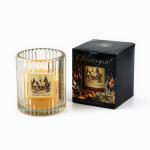 Ароматическая свеча новогодняя в стакане Aroma candle, апельсин, 7.5?8.6 см