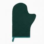 Варежка-прихватка «Этель. Маки», 20?28 см, саржа, 100% х/л, ватин 250 г/м?