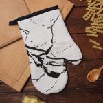 Варежка «Доляна», белая, 26?16 см, 100% п/э