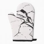 Варежка «Доляна», белая, 26?16 см, 100% п/э