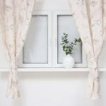 Комплект штор для кухни с подхватами Этель Flower herbarium, 149?180 см - 2 шт.