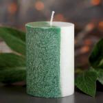 Ароматическая свеча-цилиндр «Кристаллический узор», хвойный, 5?7.5 см