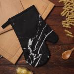 Варежка «Доляна», чёрная, 26?16 см, 100% п/э