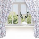 Комплект штор для кухни с подхватами Berry garden, 145?180 см-2 шт., 100% п/э