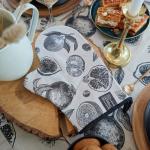 Варежка-прихватка «Healthy life» 20?28 см, саржа, 100% хлопок, ватин 250 г/м?