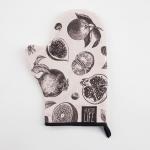 Варежка-прихватка «Healthy life» 20?28 см, саржа, 100% хлопок, ватин 250 г/м?