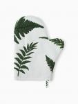 Варежка-прихватка «Этель. Папоротник», 20?27 см, репс 220 г/м?, 100% хлопок