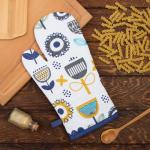 Варежка-прихватка «Эклектика», 18?32 см, 130 г/м?, 100% хлопок