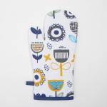 Варежка-прихватка «Эклектика», 18?32 см, 130 г/м?, 100% хлопок