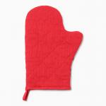 Варежка-прихватка «Доляна. Грибы», 20?28 см, 35% хлопок, 65% п/э, ватин 250 г/м?