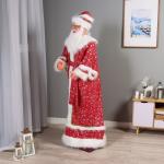 Дед Мороз «В длинной шубе» музыка, движение, 180 см, красный